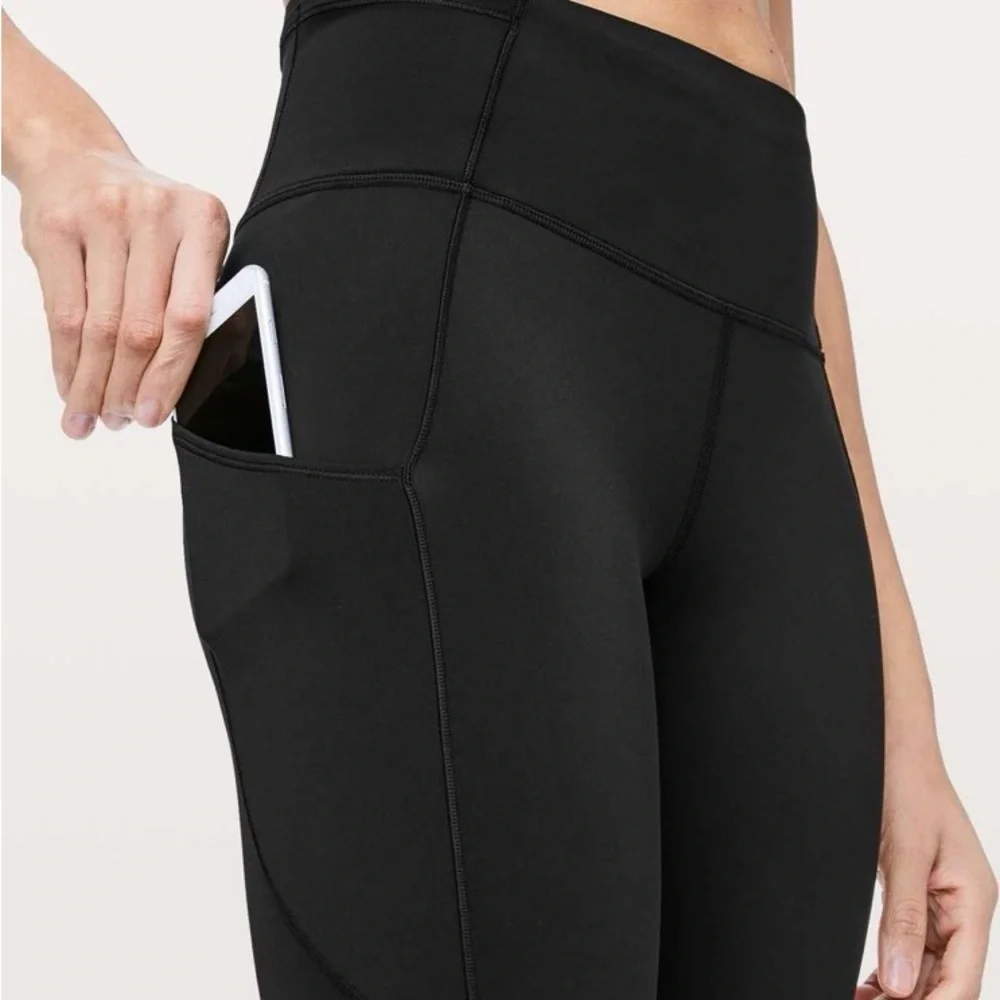 Lululemon 6 Fast & Free 7/8 Tight II *Non-Reflective Nulux 25